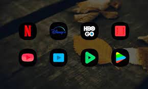 OneUI 3 Black Icon Pack V 3.7 APK Patched