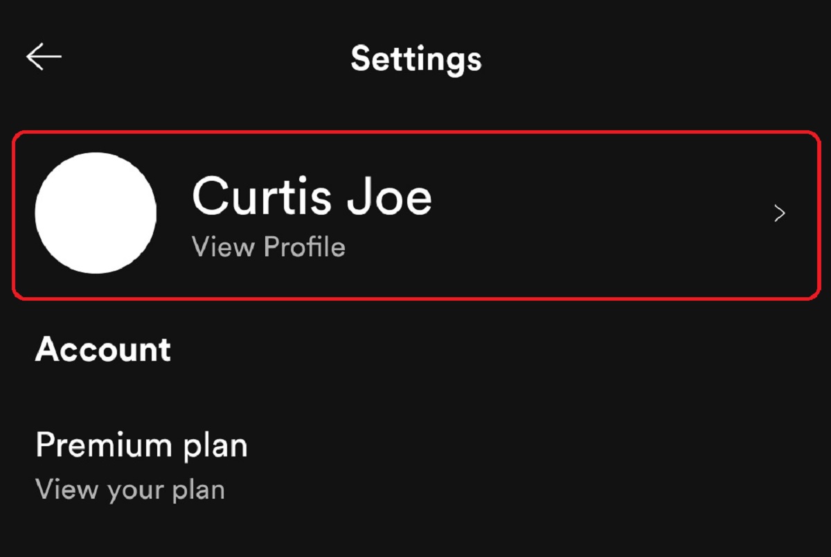 Add friends to Spotify Mobile 2