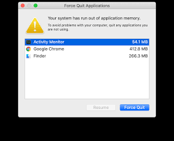 Fix 'Your System Has Run Out of Application Memory' Mac Error