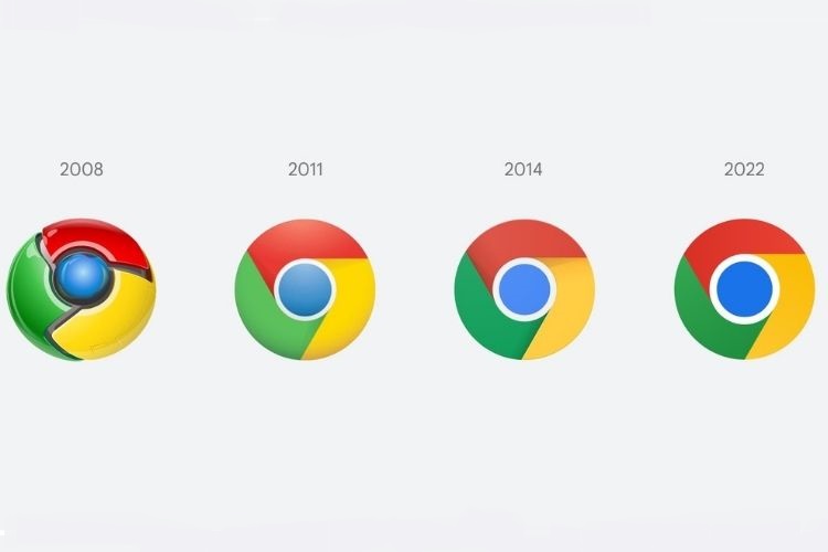 google chrome logo change