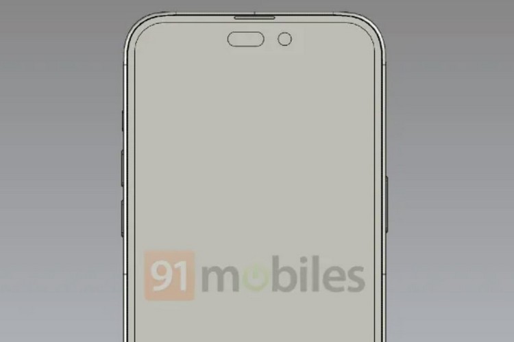 iPhone 14 pro hole pill display renders leaked
