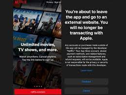 Netflix for iOS Now Gets an External Subscription Option
