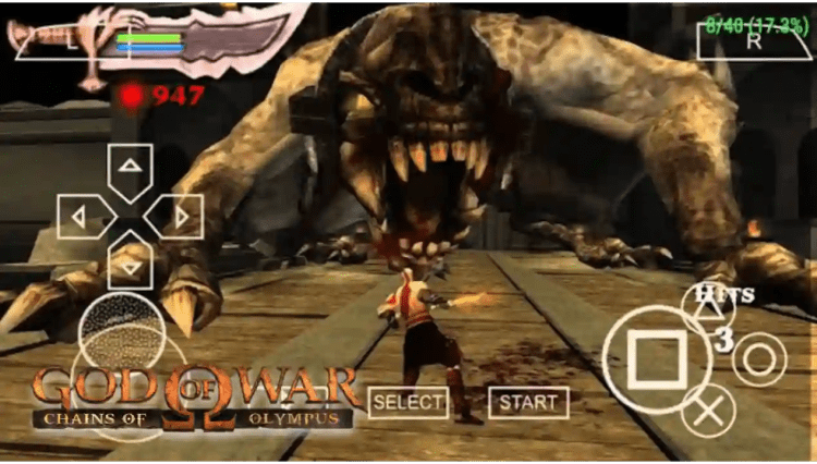 God of War Chains of Olympus PSP Download Portuguese 