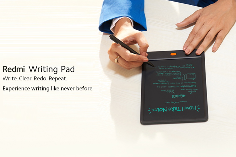 redmi writing pad launched in india
